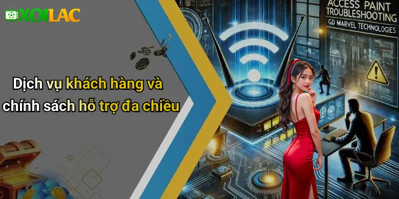 Dịch vụ khách hàng và chính sách hỗ trợ đa chiều