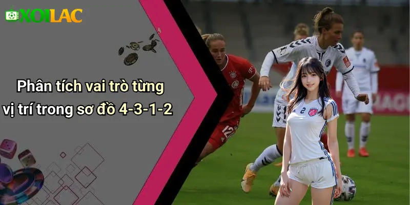 Phân tích vai trò từng vị trí trong sơ đồ 4-3-1-2