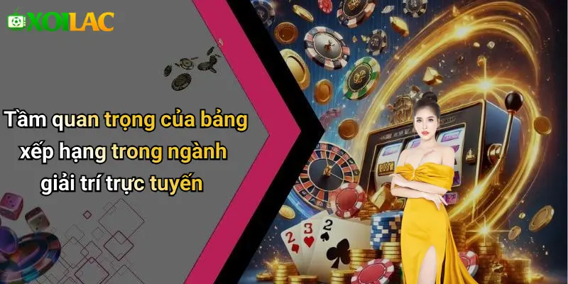 Tầm quan trọng của bảng xếp hạng trong ngành giải trí trực tuyến