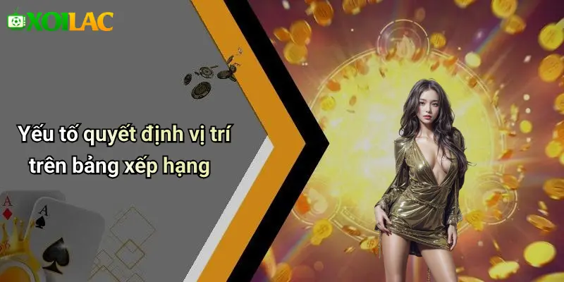 Yếu tố quyết định vị trí trên bảng xếp hạng