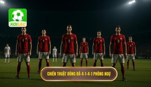 Chiến thuật bóng đá 4-1-4-1 phòng ngự