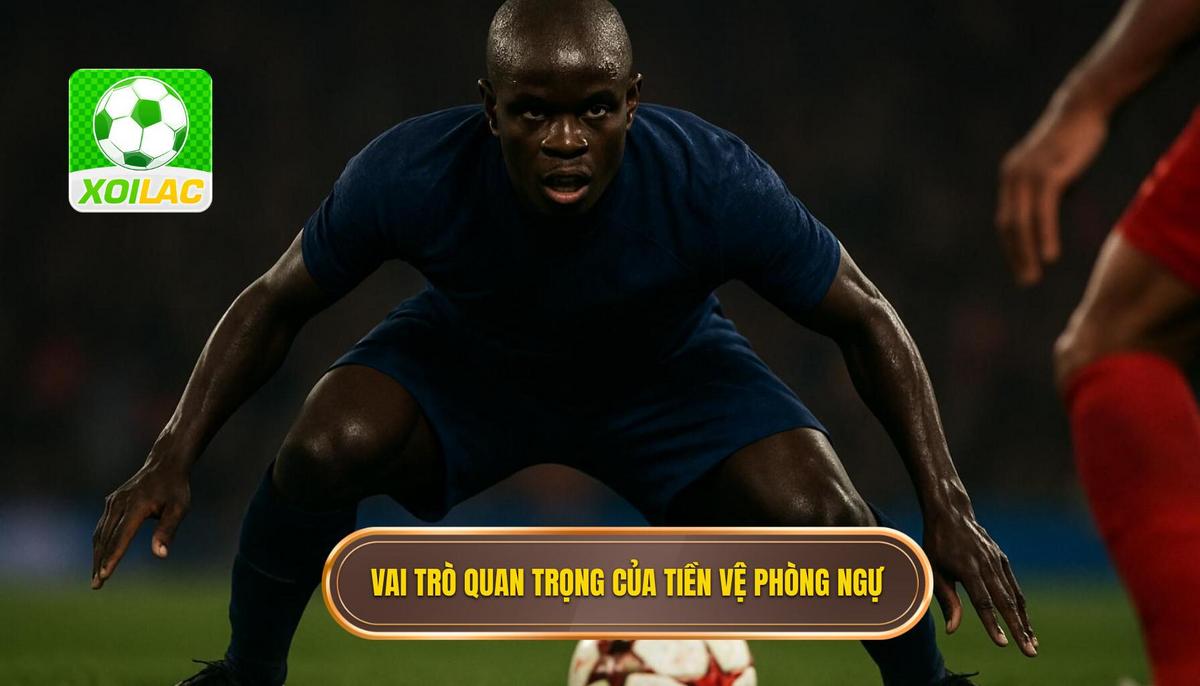 Vai trò trọng yếu của Tiền vệ Phòng ngự Đơn độc