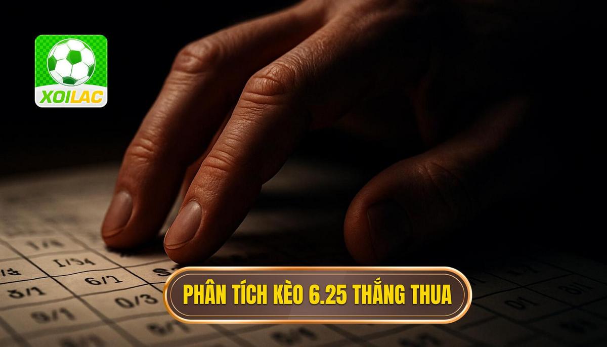 Phân Tích Chuyên Sâu Các Trường Hợp Thắng Thua Của Kèo 6.25