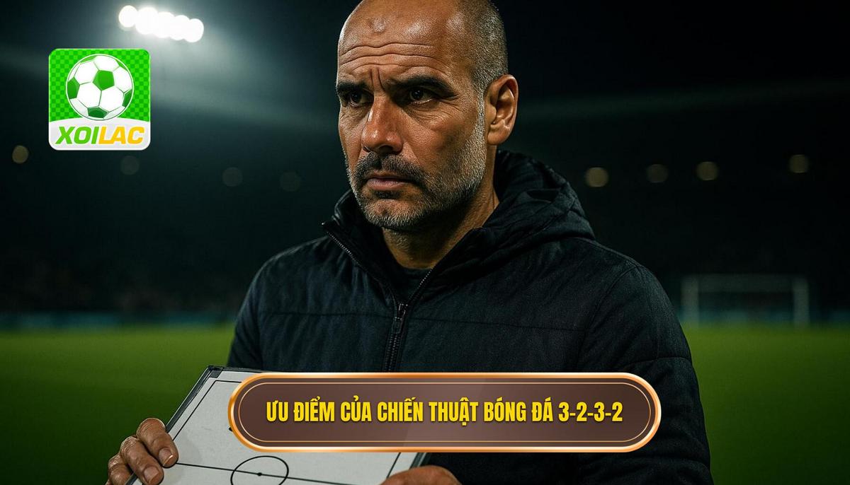 Ưu điểm vượt trội của Chiến thuật bóng đá 3-2-3-2