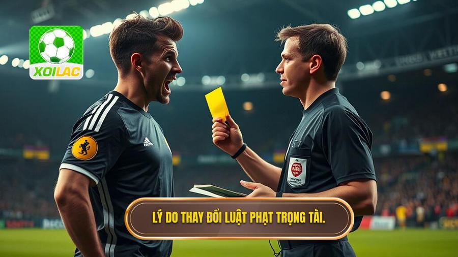 1. Lý do thay đổi luật phạt trọng tài.