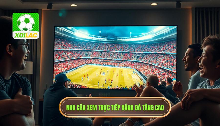Tại sao nhu cầu xem live bóng đá hôm nay cực nóng lại tăng cao?