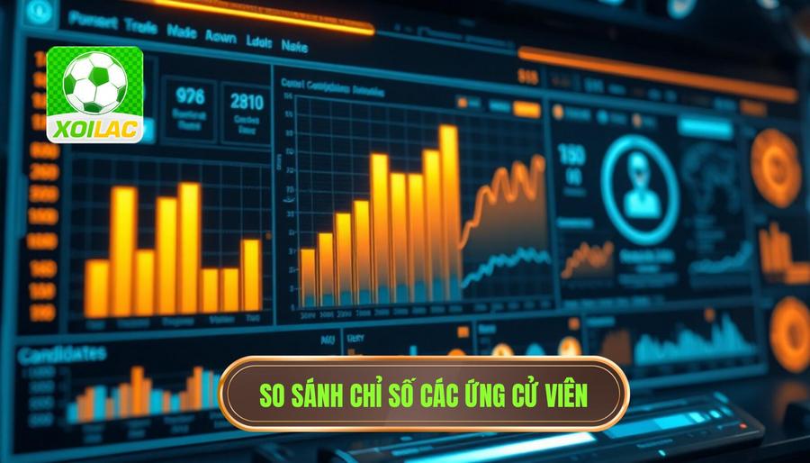 Bảng so sánh các chỉ số dự kiến của các ứng cử viên